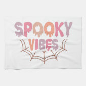 Spooky Vibes Geschirrtuch (Horizontal)