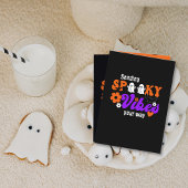 Spooky Vibes Ghosts Halloween Karte