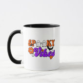 Spooky Vibes Ghosts Tasse (Links)