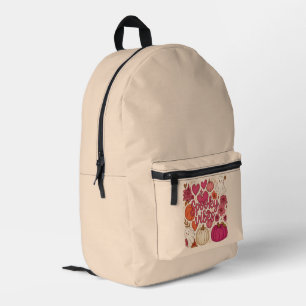 Spooky Vibes - Halloween-Backpack Bedruckter Rucksack