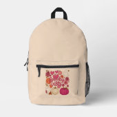 Spooky Vibes - Halloween-Backpack Bedruckter Rucksack (Vorderseite)