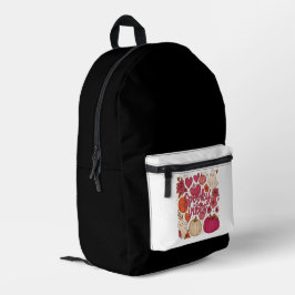 Spooky Vibes - Halloween-Backpack Bedruckter Rucksack