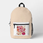 Spooky Vibes - Halloween-Backpack Bedruckter Rucksack (Vorderseite)