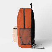 Spooky Vibes - Halloween-Backpack Bedruckter Rucksack (Rechts)