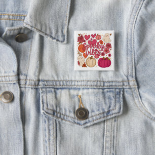 Spooky Vibes — Halloween Button