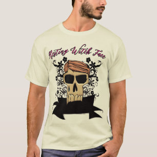 Spooky Vibes – Halloween Design Herren T-Shirt