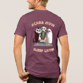 Spooky Vibes – Halloween Design Men’s T-Shirt Des Tri-Blend Shirt (Rückseite)