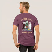 Spooky Vibes – Halloween Design Men’s T-Shirt Des Tri-Blend Shirt (Rückseite voll)