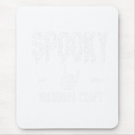Spooky Vibes: Halloween Graphic T-Shirt Mousepad