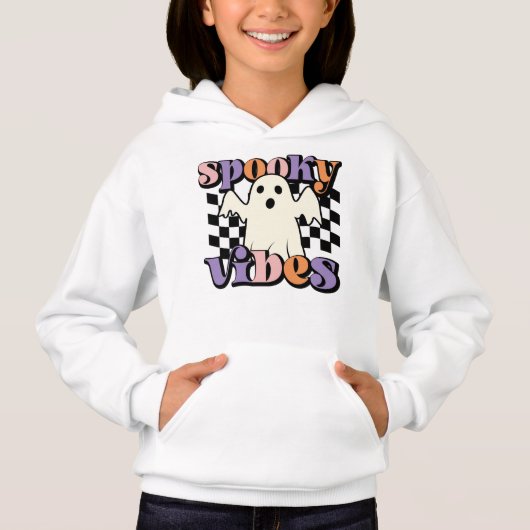 Spooky Vibes Halloween Hoodie (Vorderseite)