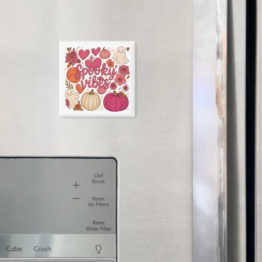 Spooky Vibes — Halloween Magnet (In Situ (Kühlschrank))