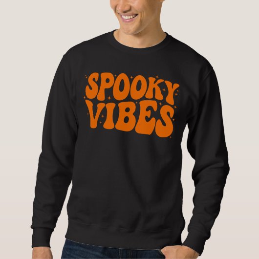 Spooky Vibes, Halloween Men Sweatshirt (Vorderseite)