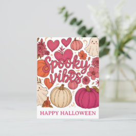 Spooky Vibes — Halloween Postkarte