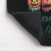 Spooky Vibes Halloween Pumpkin Ghost Bat Spuk H Mousepad (Ecke)