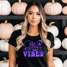 Spooky Vibes Halloween T - Shirt