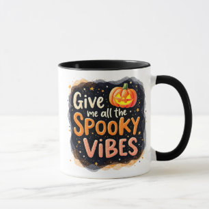 Spooky Vibes Halloween Tasse