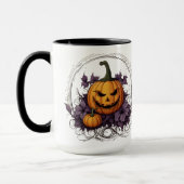 "Spooky Vibes Halloween Tasse - Sip in Funny Style (Links)