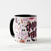 Spooky Vibes Halloween-Tasse Tasse (Vorderseite Links)