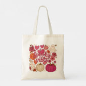 Spooky Vibes — Halloween Tragetasche (Rückseite)