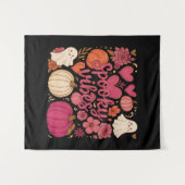 Spooky Vibes — Halloween Wandteppich (Vorderseite (Horizontal))