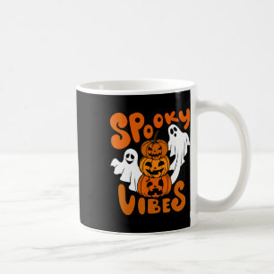 Spooky Vibes Happy Halloween Pumpkin Boo Kostüme Kaffeetasse