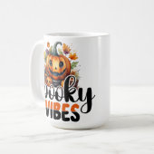 Spooky vibes kaffeetasse (Vorderseite Links)