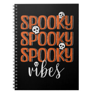 Spooky vibes notizblock