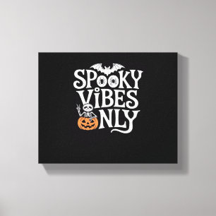 Spooky Vibes nur Halloween Sloth Oversized T-Shir Leinwanddruck