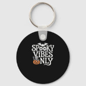 Spooky Vibes nur Halloween Sloth Oversized T-Shir Schlüsselanhänger (Vorderseite)