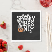 Spooky Vibes nur Halloween Sloth Oversized T-Shir Serviette (Beispiel)