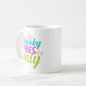 Spooky Vibes Only-40378 Kapuzenpullover Kaffeetasse (Vorderseite Links)