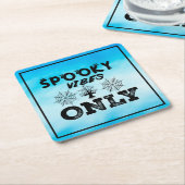 Spooky Vibes Only-67293 Kapuzenpullover Rechteckiger Pappuntersetzer (angewinkelt)