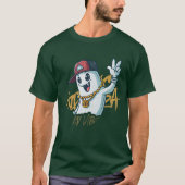 Spooky Vibes Only Ghost T-Shirt (Vorderseite)