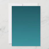 Spooky Vibes Only Halloween Party – Cute Pumpkin Einladung (Rückseite)