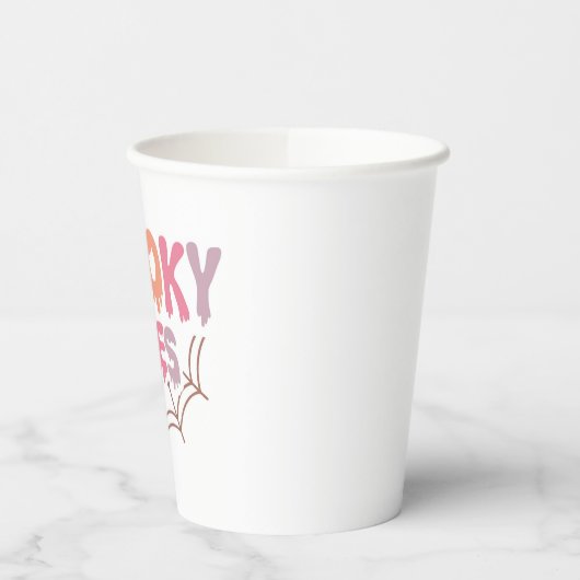 Spooky Vibes Pappbecher (Links)