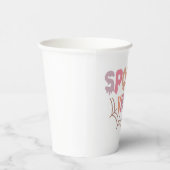 Spooky Vibes Pappbecher (Rechts)