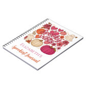 Spooky Vibes Personalisiert Halloween Journal Notizblock (Linke Seite)