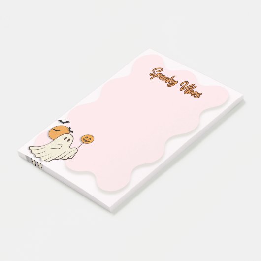 Spooky Vibes Post-it Klebezettel (angewinkelt)