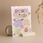 Spooky Vibes Preppy Halloween Einladung