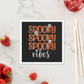 Spooky vibes serviette (Beispiel)