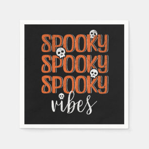 Spooky vibes serviette