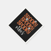 Spooky vibes serviette (Ecke)