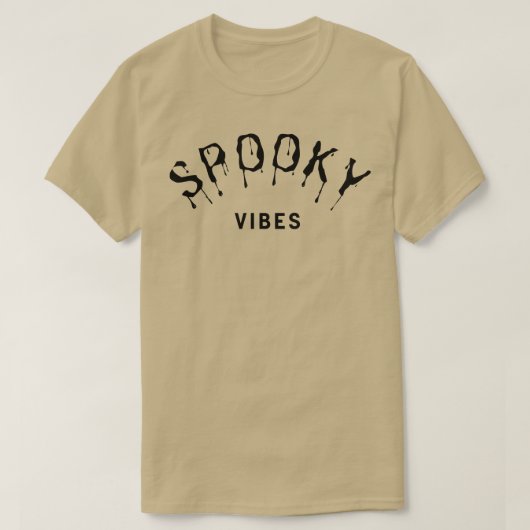 Spooky Vibes T-Shirt (Design vorne)