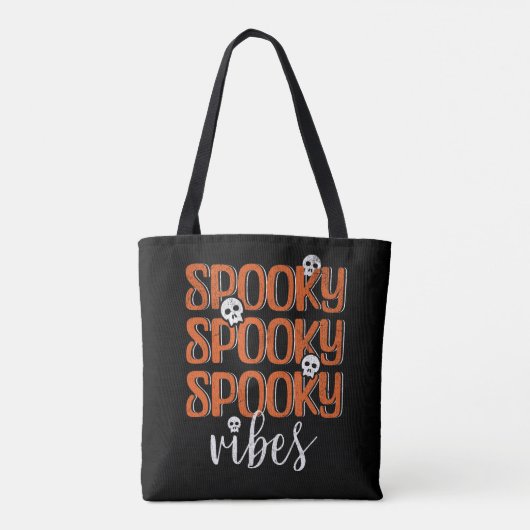 Spooky vibes tasche (Rückseite)