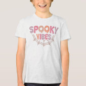 Spooky Vibes Tri-Blend Shirt (Vorderseite)