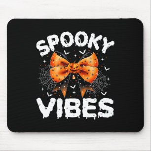 Spooky Vibes Women Girls Kinder Niedlich Halloween Mousepad