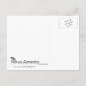 Spooky Vintag Raven and Spiole Halloween Einladung (Rückseite)