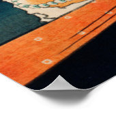 Spooky Vintager japanischer Horror Poster (Ecke)