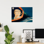 Spooky Vintager japanischer Horror Poster (Heimbüro)