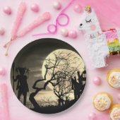 Spooky Vollmondpapierplatte Pappteller (Party)